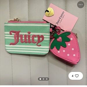 JUICY STRIPE STRAWBERRY WALLET! The colors are perfect! New
